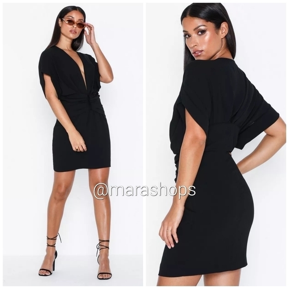 IRO Gastona ruched crepe mini dress - Picture 2 of 9